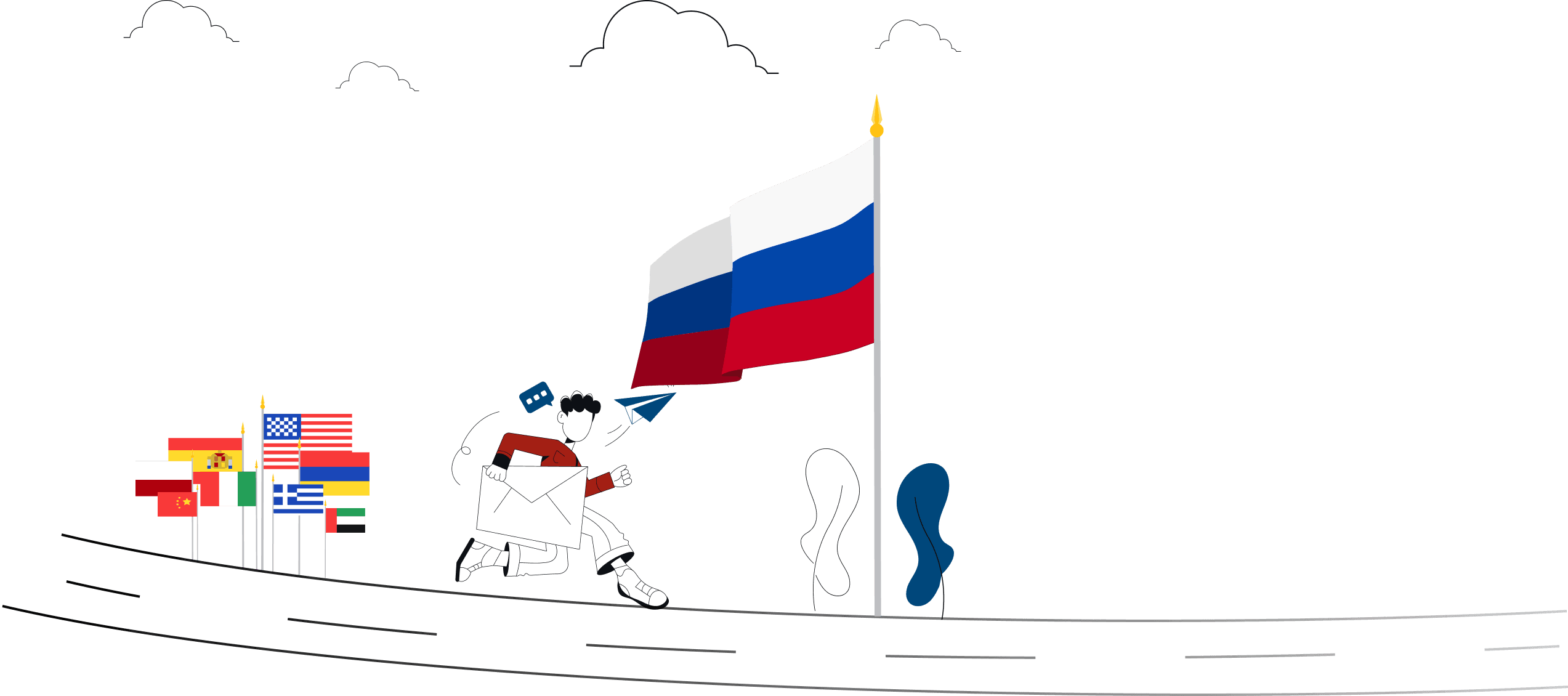 send to russia easily